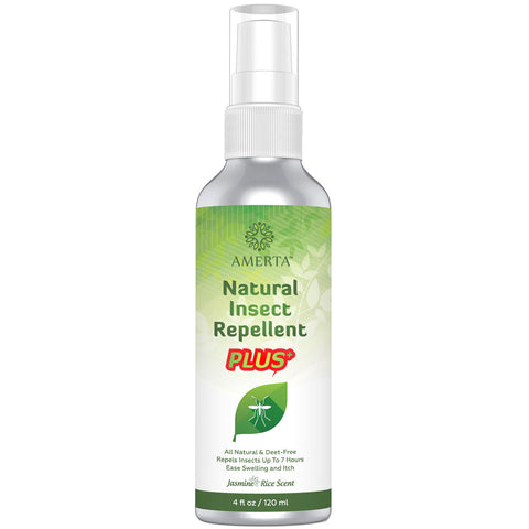 Amerta® All Natural Insect Repellent PLUS, 4 oz, DEET FREE